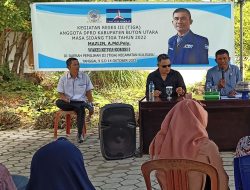 Reses Anggota DPRD Butur, Mazlin: Upayakan Pembagian Program Bantuan Perumahan Tepat Sasaran