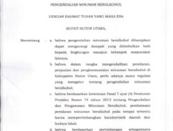 PENGUMUMAN Peraturan Daerah (Perda) Nomor 1 Tahun 2022 Tentang Pengendalian Minuman Beralkohol di Kab. Buton Utara