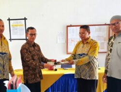 Bulan Penuh Berkah, SMP Negeri 1 Siompu gelar Serah Terima Jabatan Kepala Sekolah