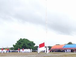 Semangat Kemerdekaan HUT RI Ke-80 Tahun, Paskibraka Buton Utara Sukses Kibarkan Bendera Merah Putih
