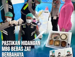 Polres Buton Utara Uji Coba Reagen Food Safety