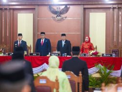 Gubernur, Andi Sumangerukka  Hadiri Rapat Paripurna HUT ke-62 Sulawesi Tenggara