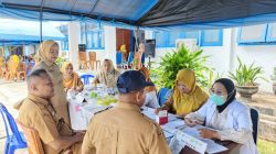 Dinsosnaker Baubau Gelar Baksos dan Cek Kesehatan Gratis Pekerja