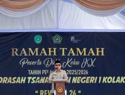 Bupati Kolaka Hadiri Ramah Tamah Kelulusan MTSN 1 Kolaka