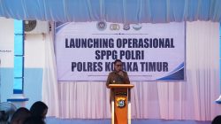 Bupati Yosep Sahaka Launching Operasional SPPG Polri Polres Koltim 