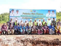 Wagub Sultra Letakan Batu Pertama Pembangunan Kantor Bupati Busel