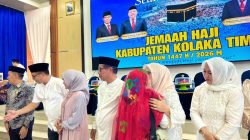Bupati Koltim  Sambut Kepulangan Jemaah Haji