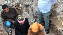 Wali Kota Baubau Yusran Fahim Letakkan Batu Pertama Pembangunan Masjid Al-Muttaqin Wajo
