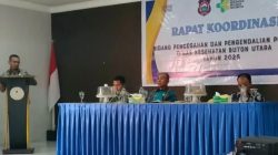 Dinkes Butur Gelar Rakor Pencegahan dan Pengendalian Penyakit