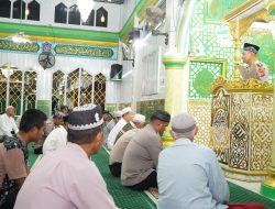 Perkuat Kamtibmas, Kapolresta Kendari Gelar Safari Subuh di Masjid Baitul Izzah Baruga