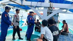 Ditpolairud Polda Sultra Lakukan Patroli  di Pelabuhan Samudera Jayanti Kendari